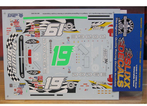 #19 Dodge Power Days Jeremy Mayfield 2003 Slixx