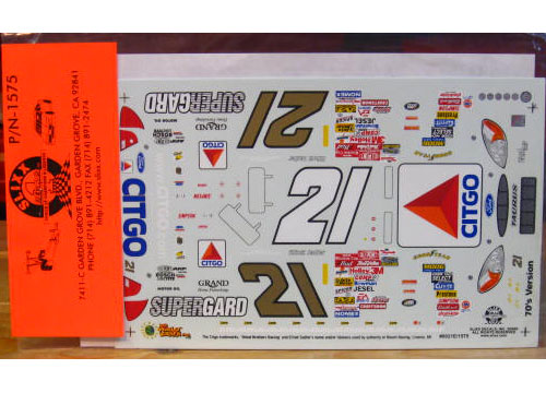 #21 Citgo 70s Colors Elliott Sadler 2000 Slixx