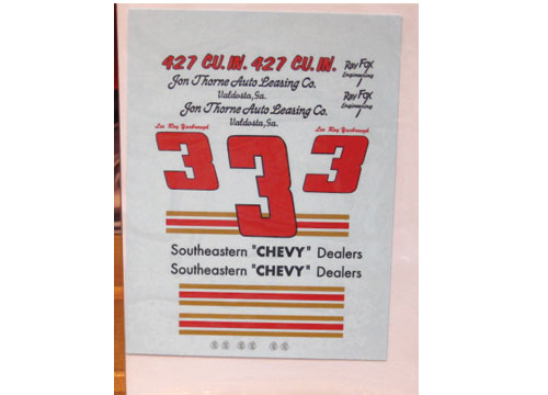 # 3 Lee Roy Yarbrough 1965 Ray Fox Chevy Impala PPP