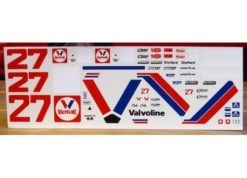 #27 Valvoline Cale Yarborough 1981 Fred Cady #133