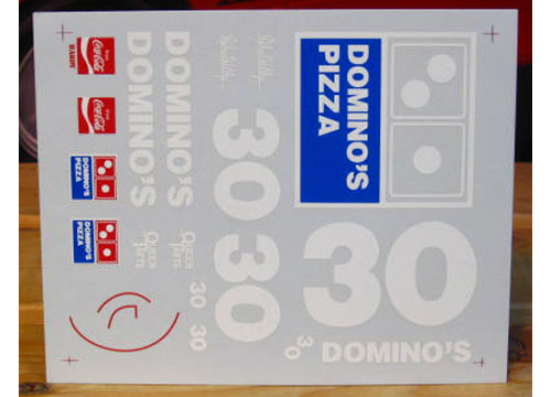 #30 Domino's Michael Waltrip 1987