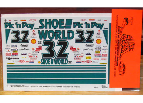#32 Shoe World Dale Jarrett 1994 Slixx