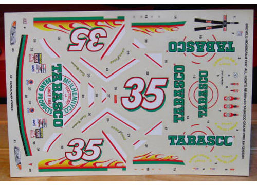 #35 Tobasco Todd Bodine 1998 Monogram