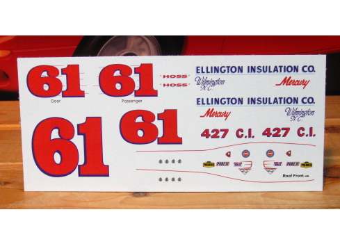#61 Hoss Ellington 1967 Mercury Cyclone PPP