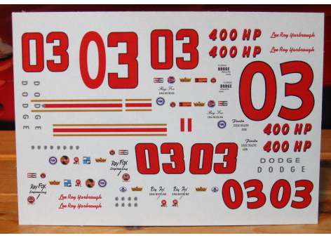 # 03 Lee Roy Yarbrough 1964 Ray Fox Dodge PPP