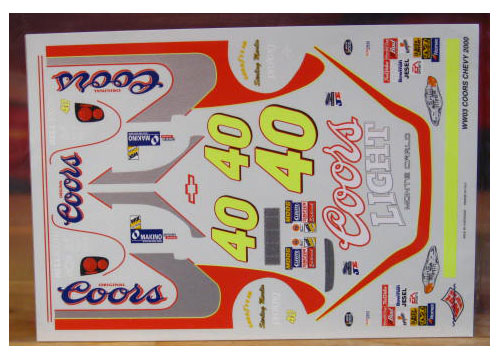 #40 Coors Light Sterling Marlin 2000 Wetworks