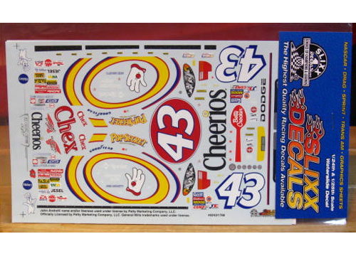 #43 Cheerios John Andretti 2002 Slixx