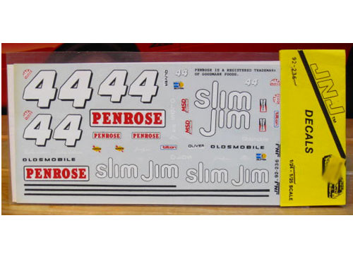 #44 Slim Jim Bobby Labonte 1992 JNJ