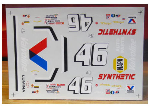 #46 Valvoline Al Unser Jr 1993