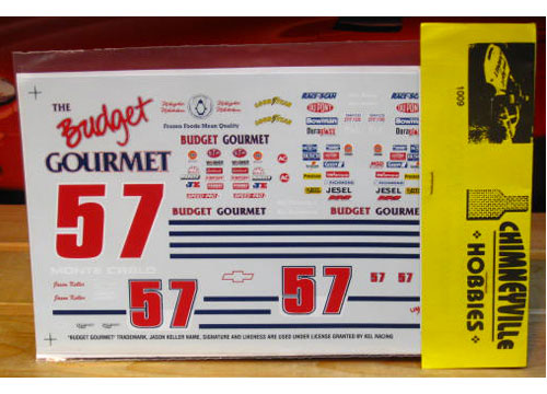 #57 Budget Gourmet Jason Keller 1995 Chimneyville