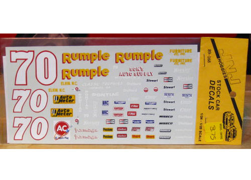 #70 Rumple JD McDuffie 1988 JNJ