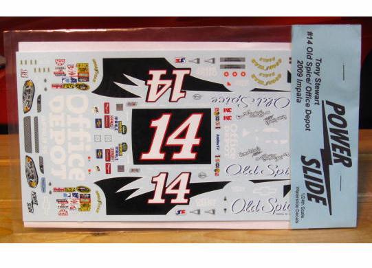 #14 Office Depot Tony Stewart 2009 Impala Powerslide