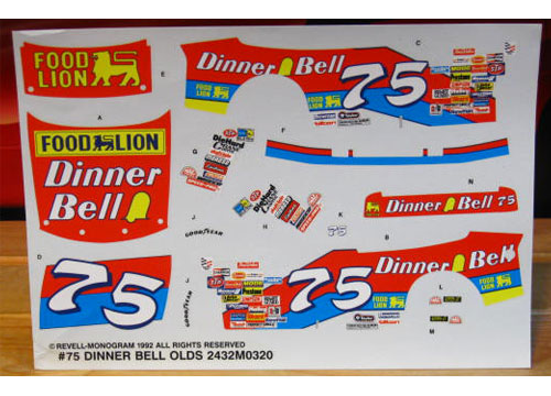 #75 Dinner Bell Joe Ruttman 1991 Monogram