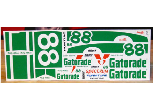 #88 Gatorade Bodine/Allison/Wallace Fred Cady #147
