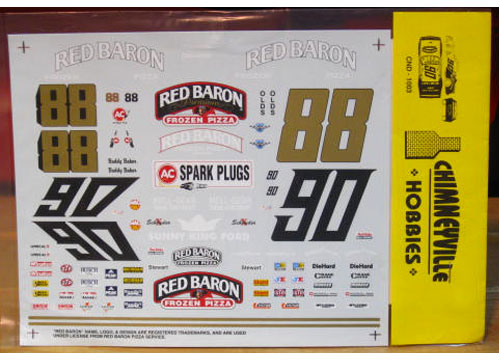 #88/90 Red Baron Schrader/Baker Chimneyville