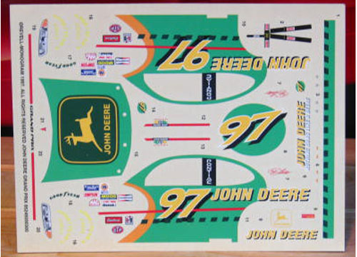 #97 John Deere Chad Little 1997 Monogram