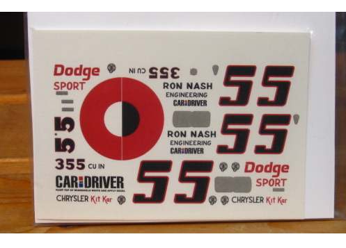 #55 Joe Ruttman Dodge Kit Car PPP