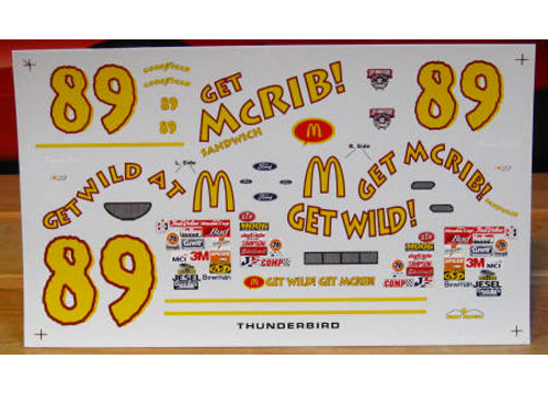 #89 McRib Dennis Setzer 1998 Sunset