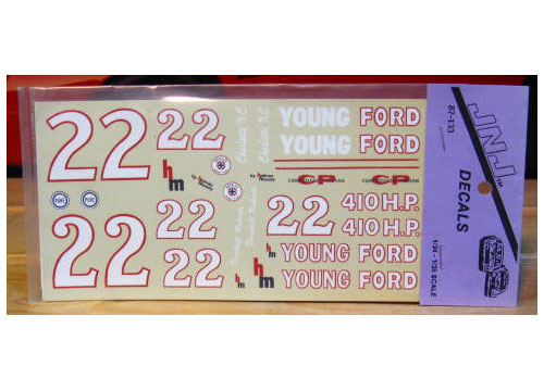 #22 Fireball Roberts 1964 JNJ