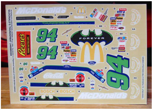 #94 Thunderbat Bill Elliott 1995 Monogram