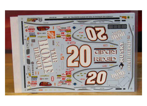 #20 Home Depot Tony Stewart 2001 Slixx