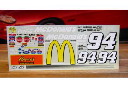 #94 McDonalds Bill Elliott 1995 1/18 Scale