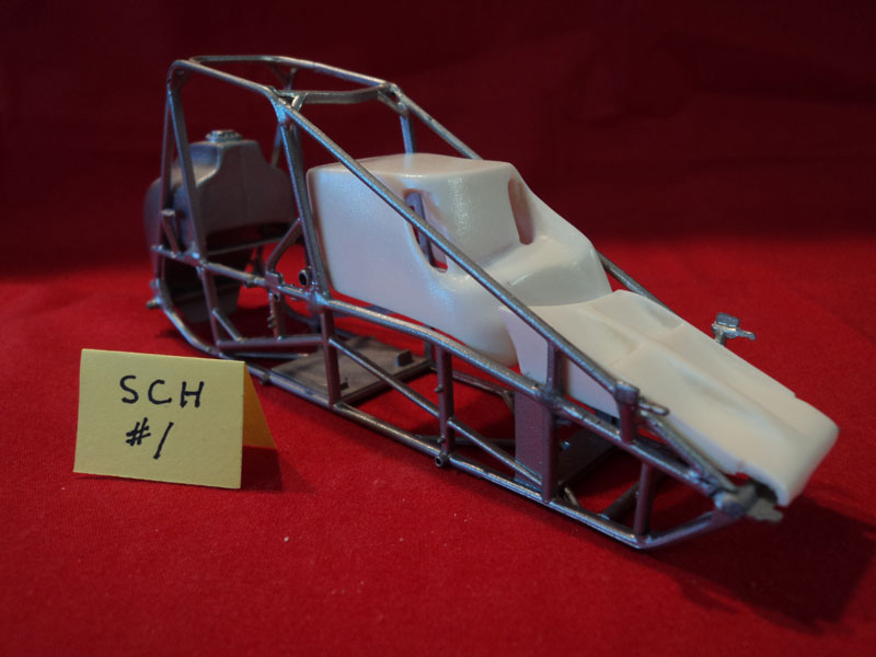 SCH #1 Resin Parts Kasey Kahne Sprint Car Hood