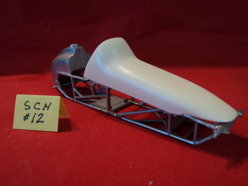 SCH-12 Resin Parts Trevis Smooth Style Sprint Car Hood