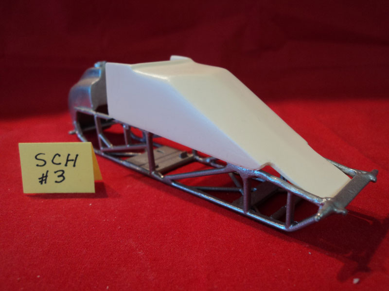 SCH #3 Resin Parts J&J Long Wide Sprint Car Hood