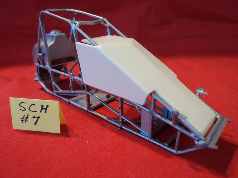 SCH #7 Resin Parts J&J w/Down Tube Sprint Car Hood