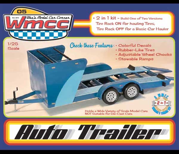 *Auto Trailer* Kit Wes' Model Corner Kit Sealed