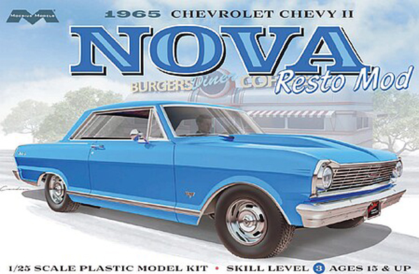 Moebius Models 1965 Nova Resto Mod Kit Sealed